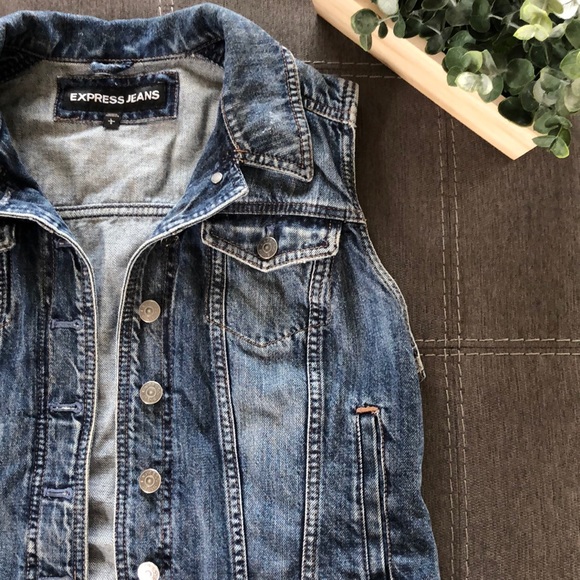 Denim Vest - SOLD - Picture 3 of 6